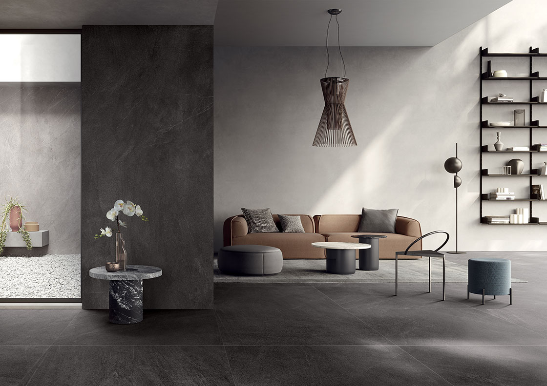 Stone look tiles Nextone Lea Ceramiche